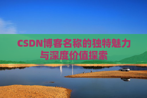 CSDN博客名称的独特魅力与深度价值探索